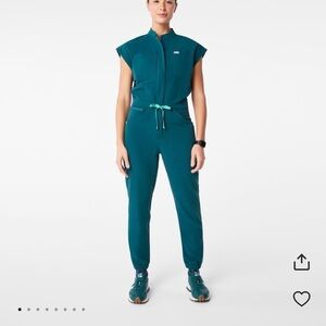 Rafaela Cargo Scrub Jumpsuit